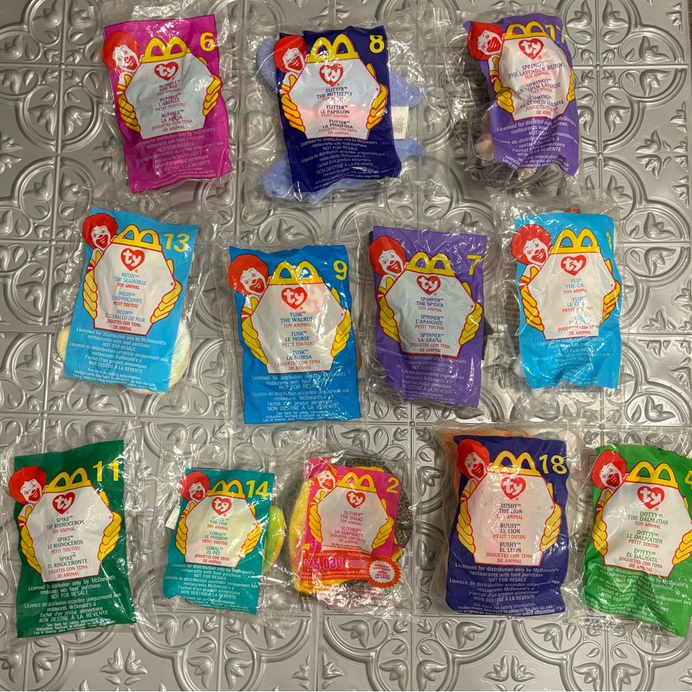 McDonald’s Ty Beanie Babies